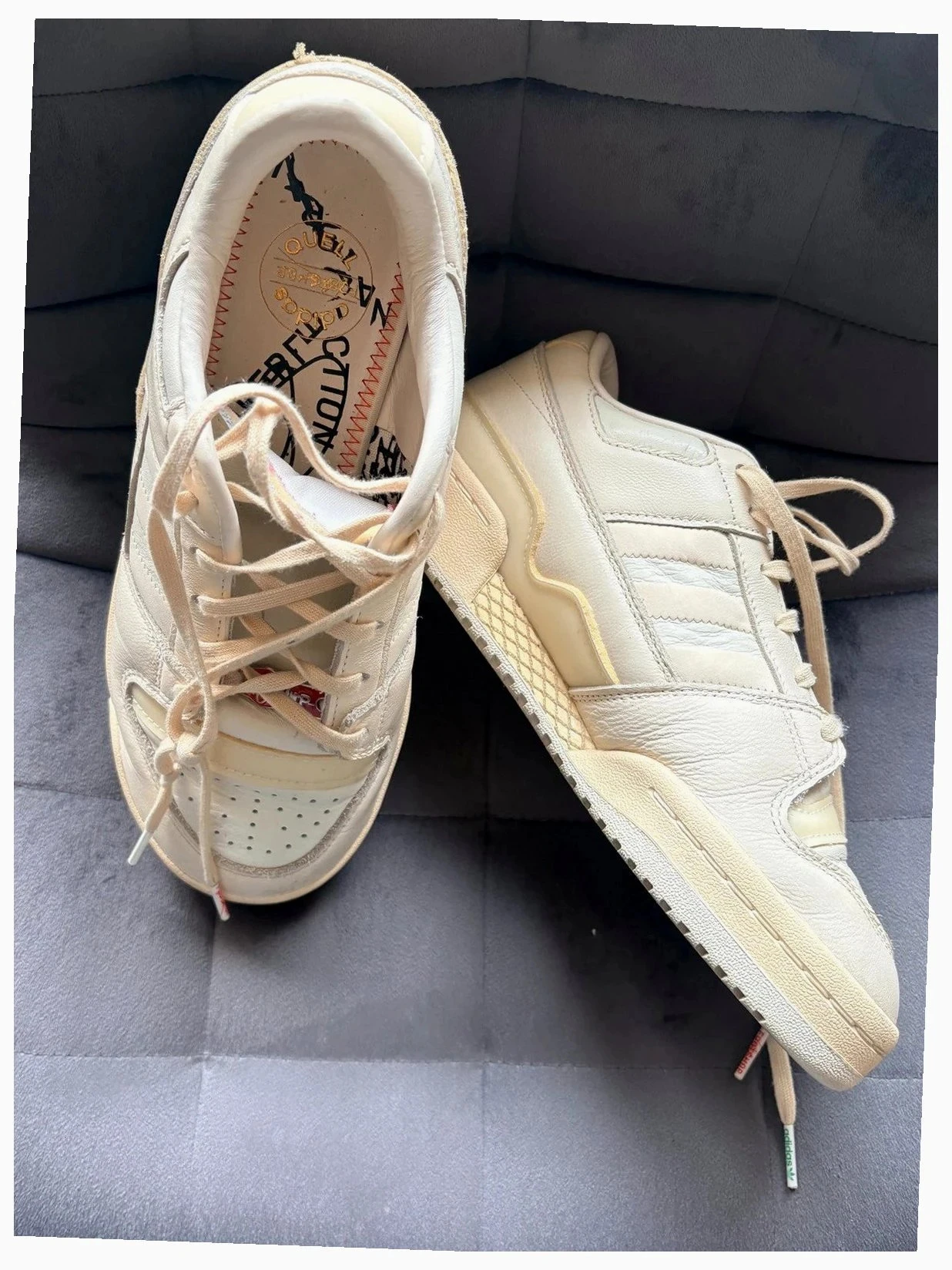 Adidas Originals Forum 84 Low blanc crème édition limitée T40 – photo 2